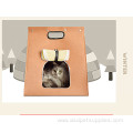 Cat blanket sleeping bag kennel portable warm bed